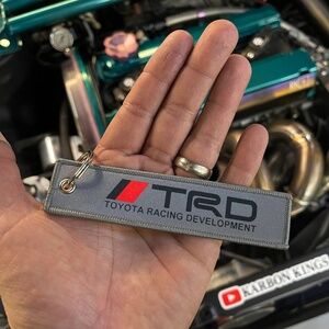 TRD Toyota Racing Development Key tag keychain